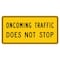 Sign Solutions Usa Traffic Sign, 36 in Width, Aluminum Sign, Horizontal Rectangle DUS06DYE3618W4-4bP - alternate 1