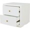 Homeroots Two Piece White Solid and Manufactured Wood Bedroom Set 569370 - alternate 10