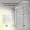 Anzzi Eve 8-Bar Wall Mounted Electric Towel Warmer Rack in Polished Chrome TW-AZ012CH - alternate 8