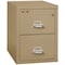 Fireking 2 Drawer, 1 Hr Fire & Impact Rated, Vertical, 31" depth Legal Sand 2-2131-CSA - alternate 1