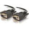 C2G 6ft DB9 F/F Cable - Black - DB-9 Female - DB-9 Female - 6ft - Black 52035 - alternate 1