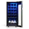 Tcl 1.8 Cu. Ft. 18-Bottle Wine Cooler, Low Noise, Digital Controls, LED Light, Glass Door, Stainless TRW18F6AS - alternate 8