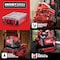 Milwaukee Tool PACKOUT Tool Case, 5 Compartments, 9-7/8 in W x 15-1/4 in D x 4-5/8 in H, Red, Plastic 48-22-8435 - alternate 14