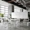 Flash Furniture HERCULES 500 lb. Capacity High Density Gray Vinyl Stacking Chair with Sled Base, 5PK 5-XU-8700-GRY-B-VYL-30-GG - alternate 10