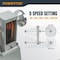 Powertec 10in x 18in Benchtop Mini Wood Lathe - 1/2HP, 5-Speed Cast Iron Lathe with MT2 Taper LT1018 - alternate 7