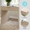 Martha Stewart Kayden Home Office Modular Single-Drawer Desk in Light Natural w/Brushed Gold Hardware NAN-FY-23042-TB-LNT-GLD-MS - alternate 10