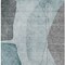 Homeroots 9' X 12' Teal Blue Aqua And Gray Abstract Washable Indoor Outdoor Area Rug 582036 - alternate 8