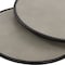 Homeroots Set of Two 32" Gray And Black Concrete And Metal Round Nested Coffee Tables 520635 - alternate 9