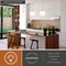 Vaxcel Linden 1-Light Muted Brass Gold Mid-Century Modern Globe Pendant Light with Opal Glass Shade P0454 - alternate 9