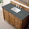James Martin Vanities Brittany 48'' S Vanity, Saddle Brown w/ Parisien Bleu Silestone Top w/FreePower Wireless Charger 650-V48-SBR-FPBL - alternate 9