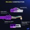 Maximm Cat6 Ethernet Cable 10Gbps 550MHz UTP, Purple ICT01PU - alternate 2