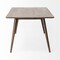 Homeroots 72" Dark Brown Solid Wood Dining Table 380477 - alternate 10