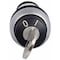 Eaton 22.5 MM, 1NO, NEMA 4X/13, IP65, Silver Bezel, Center-Right 40D, MS1 Lock Mechanism,  C22-WRS-MS1-K10 - alternate 1