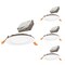 Bulbrite 75 - Watt Equivalent 4 JBOX DWNLGT Dimmable N/A LED Light Bulb Cool White Light 4000K, 4PK 862659 - alternate 1