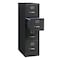 Hirsh 15 in W 4 Drawer Vertical File Cabinet, Charcoal, Letter 24067 - alternate 5