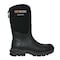 Dryshod Womens Legend MXT Adventure Rubber Boots, Mid-Height, Pull-On, Waterproof, Black, Size 7 LGX-WM-BK-007 - alternate 1