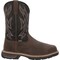 Rocky Ride LTE MET Guard Western Boot, Brown, Size 11 RKW0477 - alternate 1