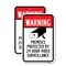 Signmission Warning Premises Protected By 24 Hour Video Survei, 18'' X 24'' 2 Signs, Heavy Gauge Aluminum, 2PK A-1824-2PACK-24671 - alternate 1