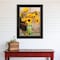 Homeroots Country Sunflowers I 2 Black Framed Print Wall Art 404306 - alternate 4