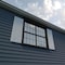 Ekena Millwork Rustic Three Board Joined Board-n-Batten Hand Hewn Faux Wood Shutters w/No Batten, 16 1/2W x 76H, PR SHUBJN16X76HHPR - alternate 17