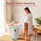 Serenelife Towel & Blanket Warmer, One Touch Portable Bath Towel Warmer with Fragrant Disc Holder, Timer (15 SLTLW700 - alternate 4