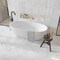 Apollo Tile 12x12 Bianco Carrara Marble Polished Floor and Wall Tile 10 sqft/case, 10PK APLFCA881212PA - alternate 6