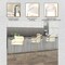 Leisuremod Axis Velvet/Polyester/Leather Bar Stool - Stainless Steel Base, Low Back & Armrests ACG29BG - alternate 8