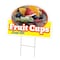 Signmission Fruit Cups Die Cut Yard Sign & Stake outdoor plastic coroplast window, C-DC-1824-Fruit Cups19 C-DC-1824-Fruit Cups19 - alternate 1