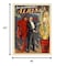 Homeroots 18" X 24" The Incomparable Albini Vintage Magic Poster Wall Art 393264 - alternate 3