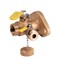 Everflow FIP Full Port Ball Valve with Cleanout and Flange, Brass 3/4" 895T034 - alternate 1