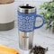 Mr. Coffee Travertine 16 Ounce Stoneware and Stainless Steel Travel Mug With Lid in Blue 138970.01 - alternate 6