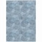 Homeroots 8' X 10' Denim Blue Navy Blue And Ivory Polka Dot Washable Indoor Outdoor Area Rug 614662 - alternate 9