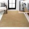 Jonathan Y Twyla Classic Solid Low-Pile Machine-Washable Yellow 8 ft. x 10 ft. Area Rug WSH300G-8 - alternate 1