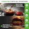 Nutrichef 10.2 in Enameled Cast Iron Bread Oven, Dome-Shaped Sourdough Baking Pan with Handles & Silicone NCCIERD6RD - alternate 5