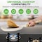 Nutrichef 11 in Non-Stick Crepe Pan with Wooden Spreader, Durable Marble Coated Dosa Pan, Bakelite And Wood NCMKCP002411WT - alternate 4