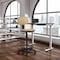 Office Star Products DC Series Sculptured Seat & Back Custom Fabric Drafting Chair, Dillon Buff DC517V-R104 - alternate 8