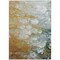 Homeroots 9' X 12' Orange Abstract Washable Indoor Outdoor Area Rug 608617 - alternate 9