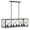 Jonathan Y Ferme 39" 8-Light Adjustable Iron Farmhouse Industrial LED Dimmable Pendant, Oil Rubbed Bronze JYL7504A - alternate 17