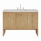 James Martin Vanities 48" S Vanity, Light Natural Oak w/Ethereal Noctis Top w/FreePower Wireless Charger 435-V48-LNO-FENC - alternate 1