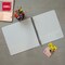 Deli Economy View Binder 0.5in, Letter, 3-Ring, 2 Pockets, White, 12PK CF560-WH - alternate 4
