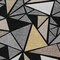 Homeroots 5' X 8' Black Beige And Gray Geometric Washable Indoor Outdoor Area Rug 600349 - alternate 9