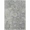 Homeroots 5' X 8' Gray Beige And Charcoal Oriental Washable Indoor Outdoor Area Rug 587441 - alternate 8