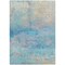 Homeroots 8' X 10' Aqua And Beige Abstract Washable Indoor Outdoor Area Rug 631446 - alternate 7