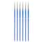 Princeton Select Artiste Round Brush, Synthetic Bristles, Short Handle Mixed Media Paintbrush, Size 0, 6PK P3750R0 - alternate 1