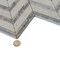 Apollo Tile 11x12 Bianco Carrara, Bardiglio Nuvolato Marble Floor and Wall Mosaic Tile 4.51 sqft/case, 5PK APLKB88CV04A - alternate 8