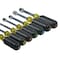Klein Tools Hallow Shank Nut Driver Set, 3 in Shafts, Ergonomic Cushion Grip, SAE, 7-Piece 631 - alternate 14