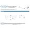 Gatco Beverly 24 in Towel Bar, Satin Nickel 5510SN - alternate 5