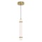 Afx Miami - LED Pendant - 15in - Light Antique Brass MIAP15LAJUDLB - alternate 1
