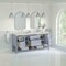 James Martin Vanities Breckenridge 72'' D Vanity, Serenity Blue, w/ Jasmine Pearl Quartz Top w/FreePower Wireless Charger 330-V72-SRB-FEJP - alternate 9