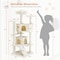 Simple Deluxe 54 Inches Cat Tree Tower Condo Furniture, Cat Tower for Indoor Cats, Beige 3A88CATTREE54INBGE - alternate 8